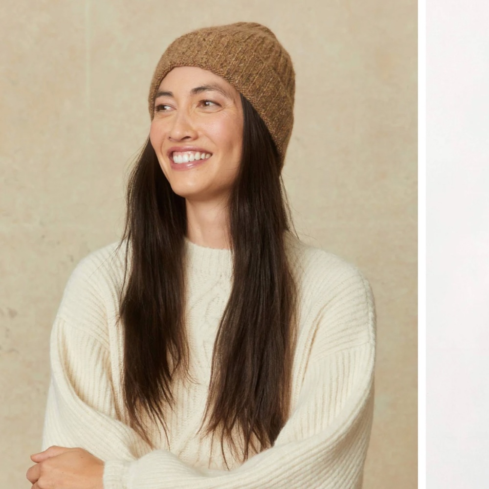 Christy Dawn James beanie, heathered harvest